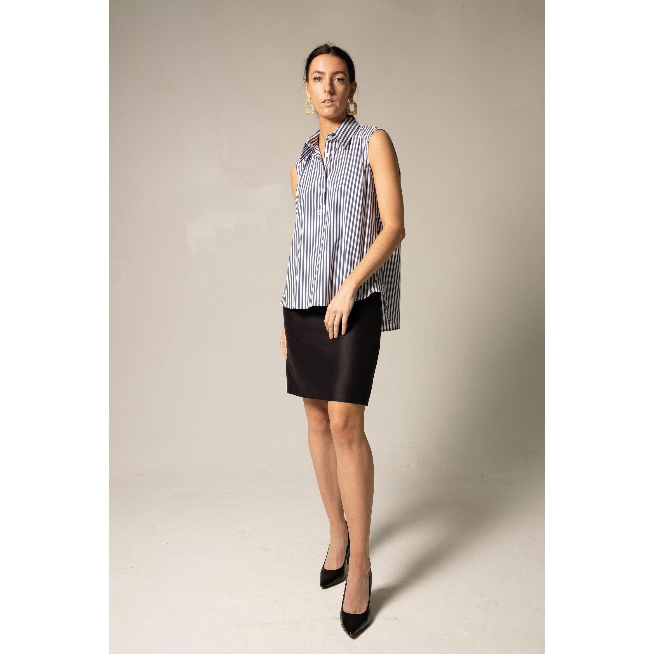 The-Olivia-Sleeveless-Blue-Stripe-Blouse-in-Italian-Cotton 1260233237
